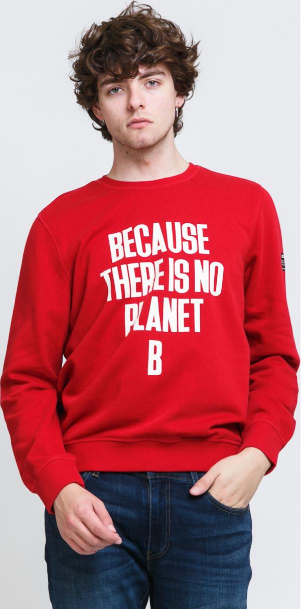 Ecoalf Barderalf Sweatshirt červená