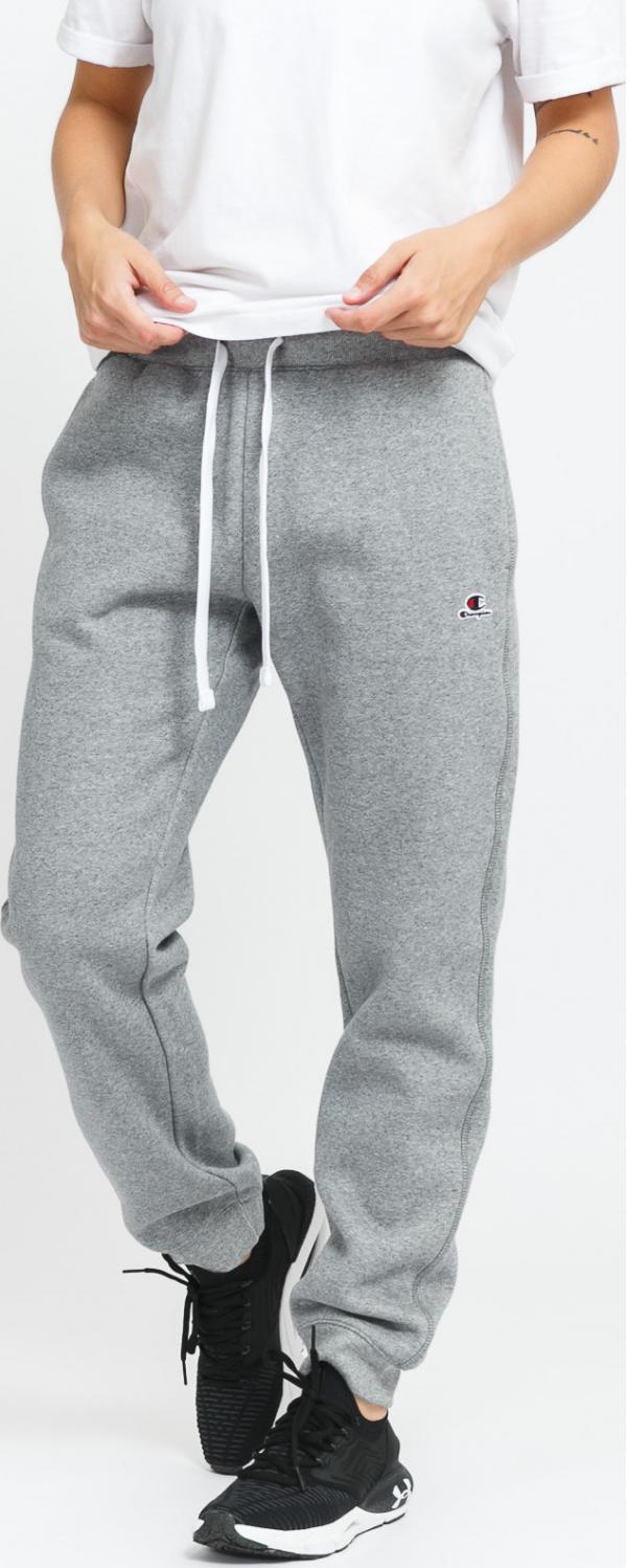 Champion Rib Cuff Pants melange šedé