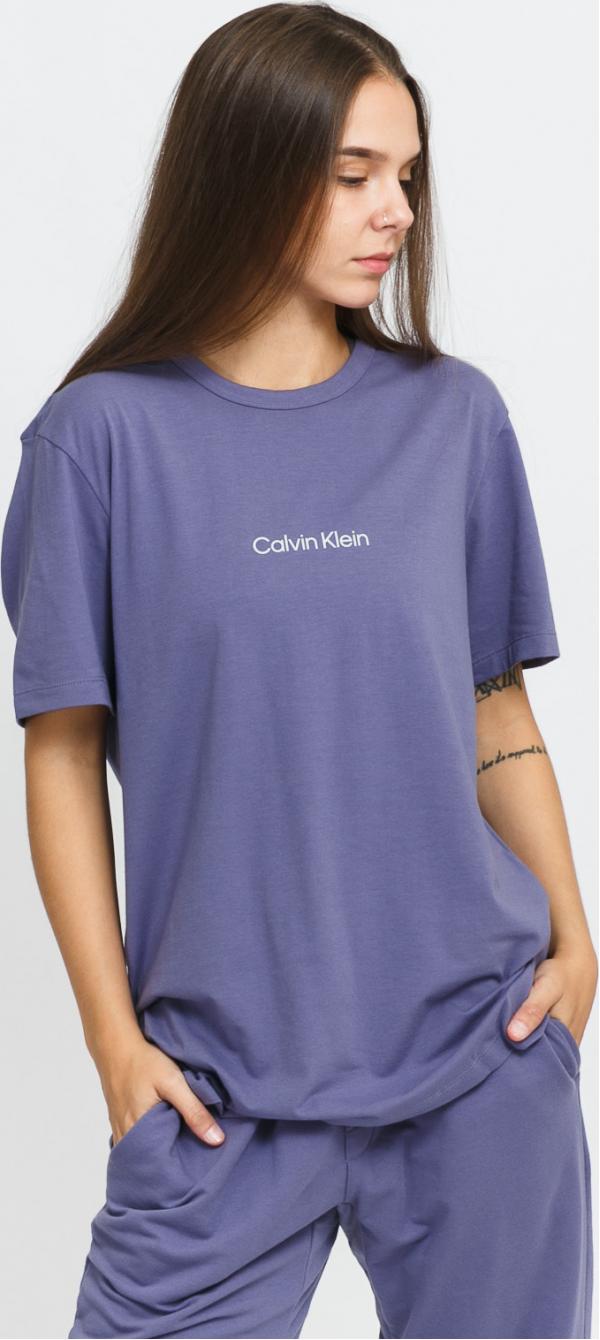 Calvin Klein S Crew Neck fialové