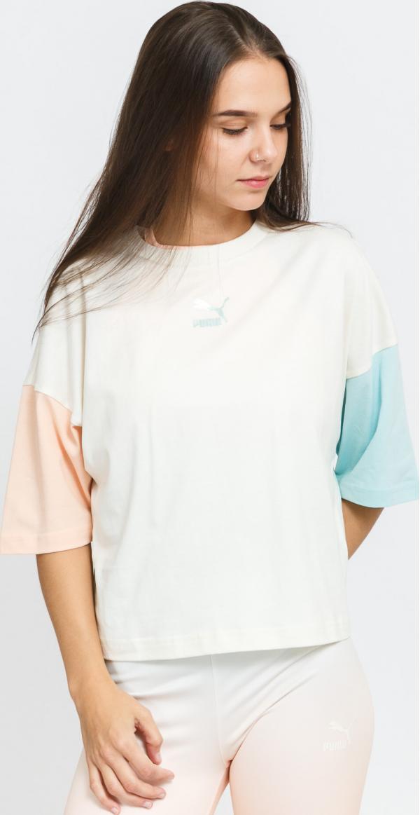 Puma CX Boyfriend Tee krémové