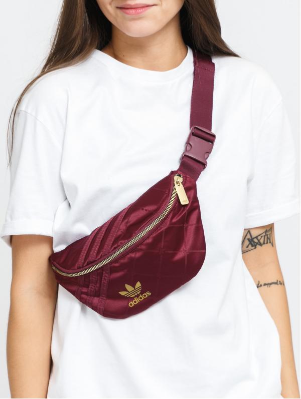 adidas Originals Waistbag Nylon vínová