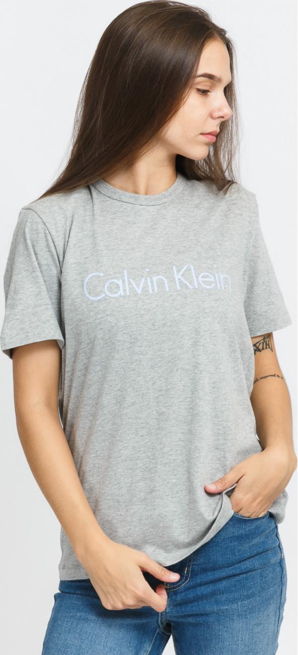 Calvin Klein S Crew Neck melange šedé