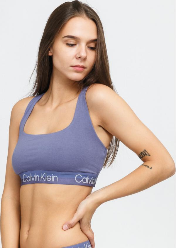Calvin Klein Unlined Bralette fialové