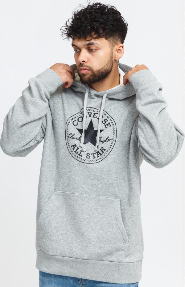 Converse Nova Seasonal Graphic Pullover melange šedá