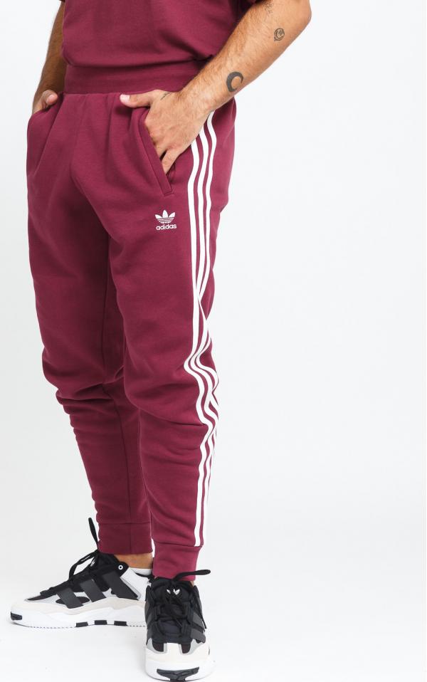 adidas Originals 3-Stripes Pant vínové