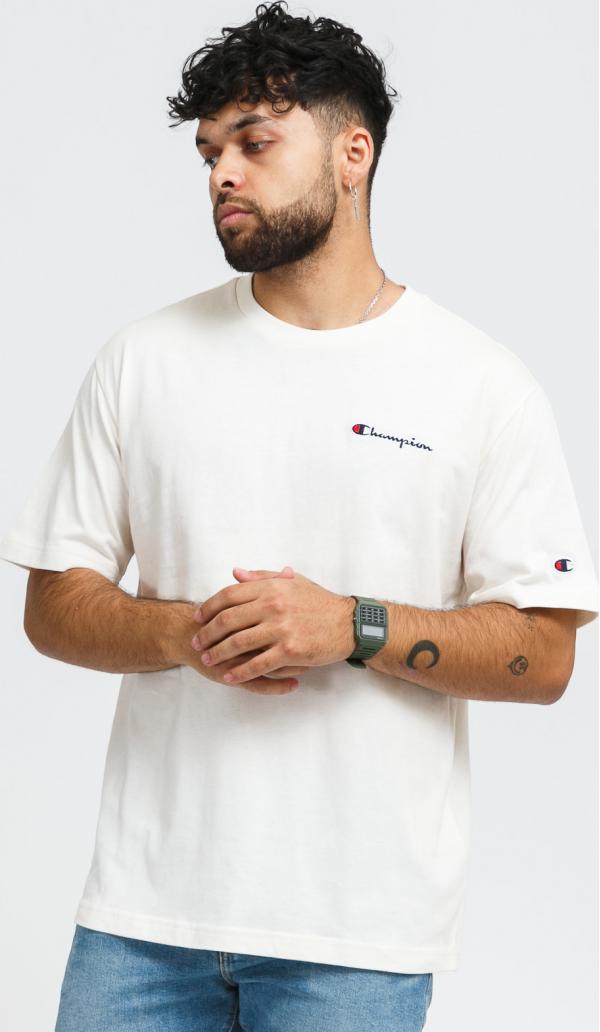 Champion Crewneck T-Shirt krémové