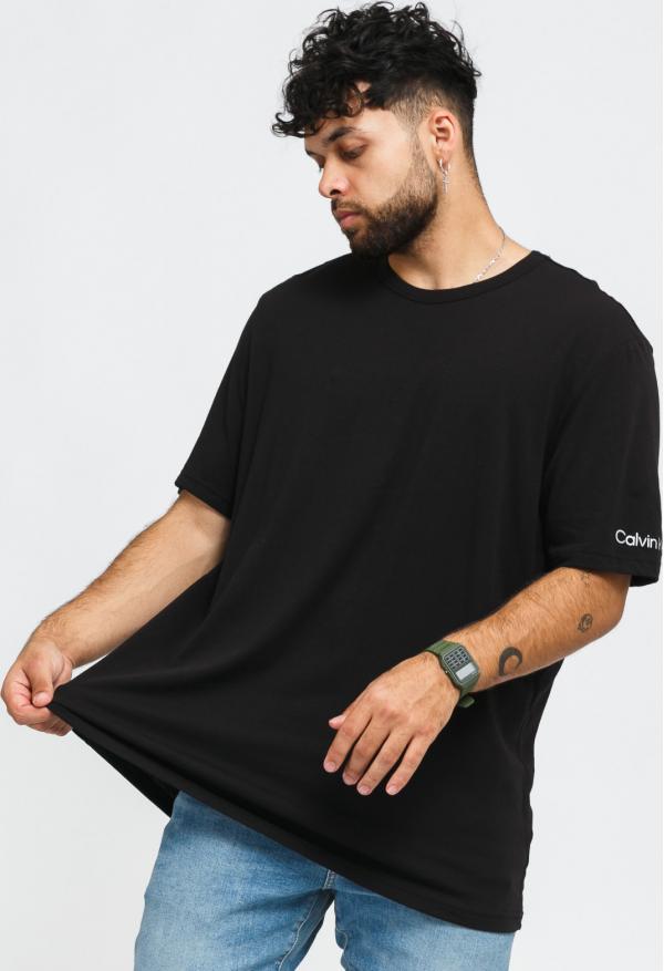 Calvin Klein Galvanize ounge SS Crew Neck černé