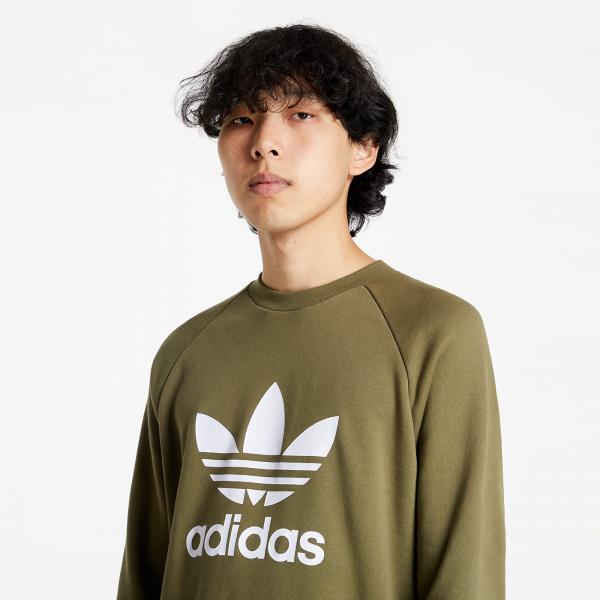 adidas Trefoil Crew Focoli/ White
