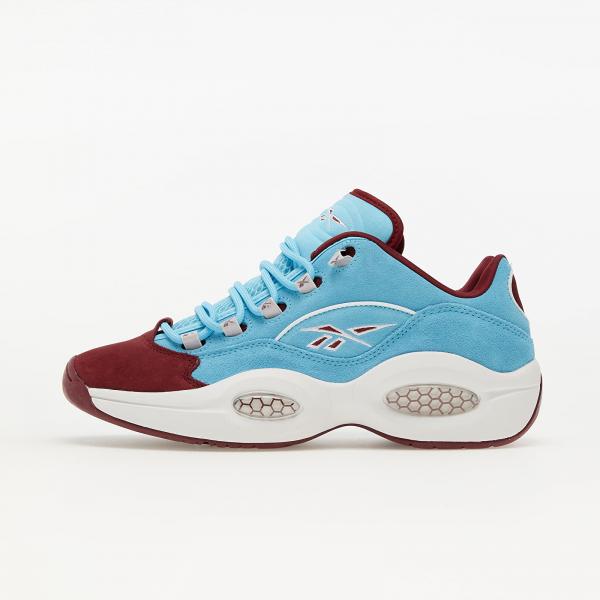 Reebok Question Low Digital Blue/ Classic Burgundy/ Ftwr White