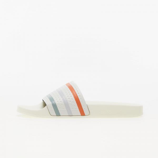 adidas Adilette Off White/ Hazy Copper/ Halo Blue