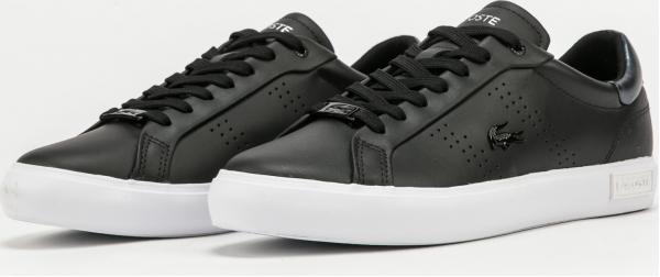 LACOSTE Powercourt Leather 2.0 black / white