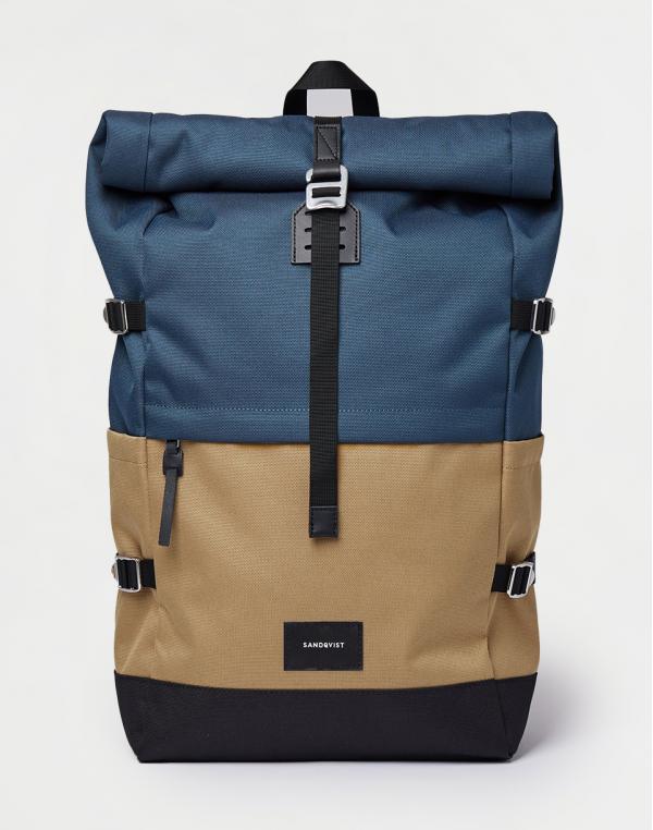 Sandqvist Bernt Multi Steel Blue/Bronze/Black