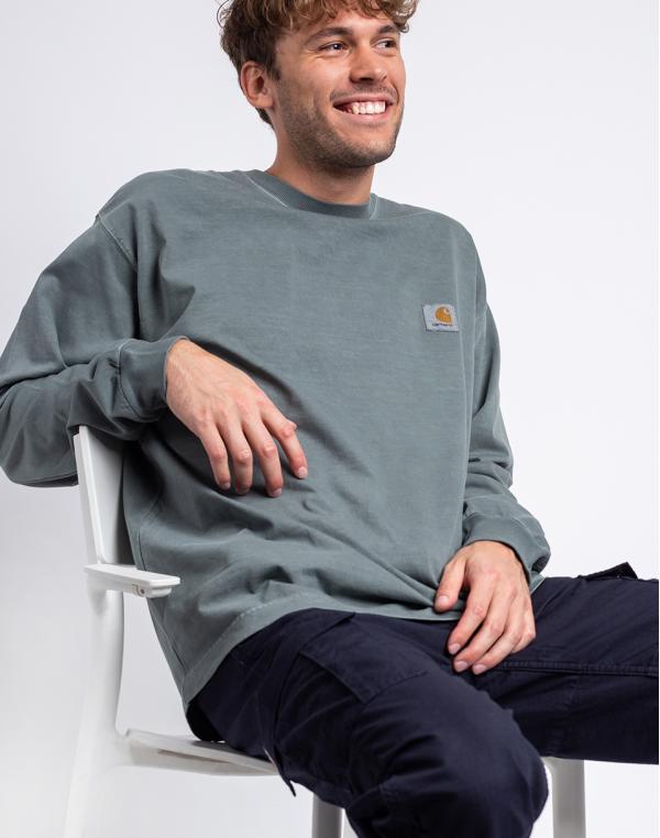 Carhartt WIP L/S Vista T-Shirt Eucalyptus L