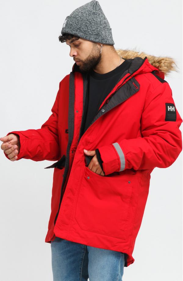 Helly Hansen Svalbard Parka červená