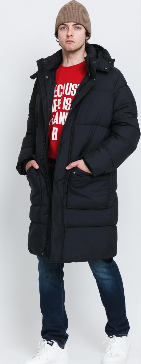 Ecoalf Lujalf Long Jacket černá