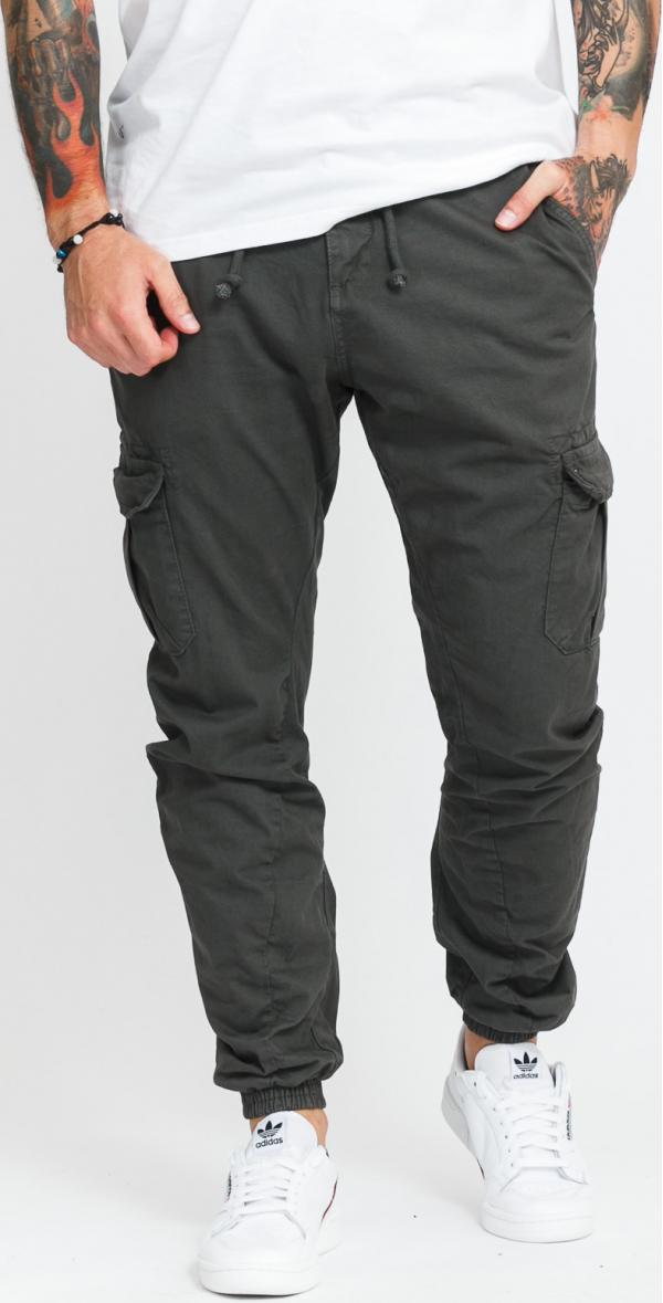 Urban Classics Cargo Jogging Pants tmavě šedé