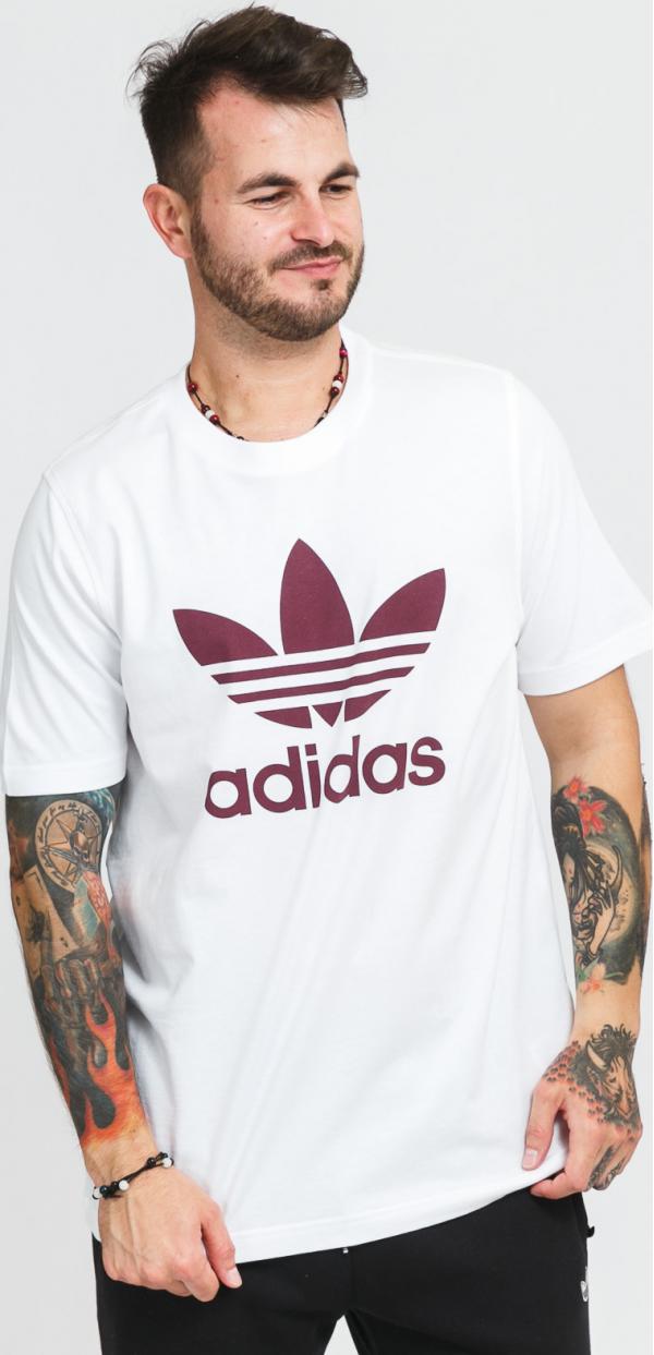 adidas Originals Trefoil Tee bílé