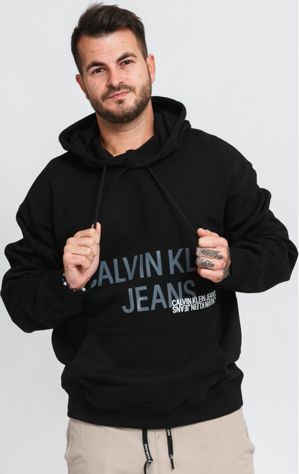 CALVIN KEIN JEANS Urban Back Graphic Hoodie černá