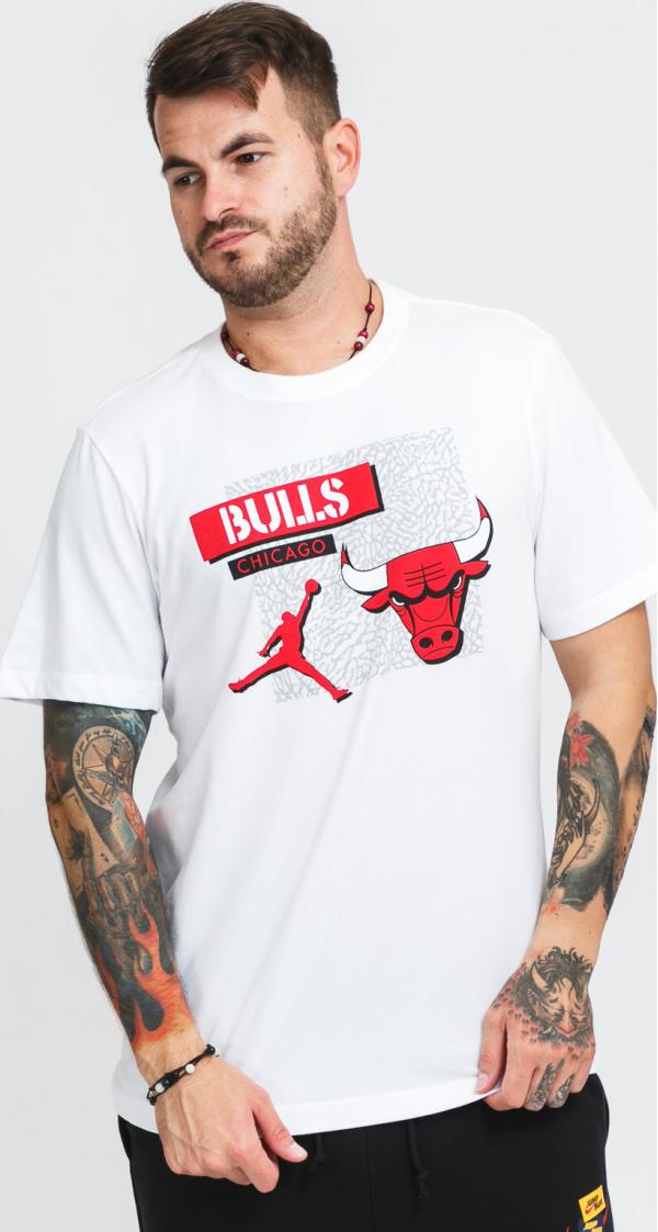 Jordan NBA Chicago Bulls Essential Statement bílé