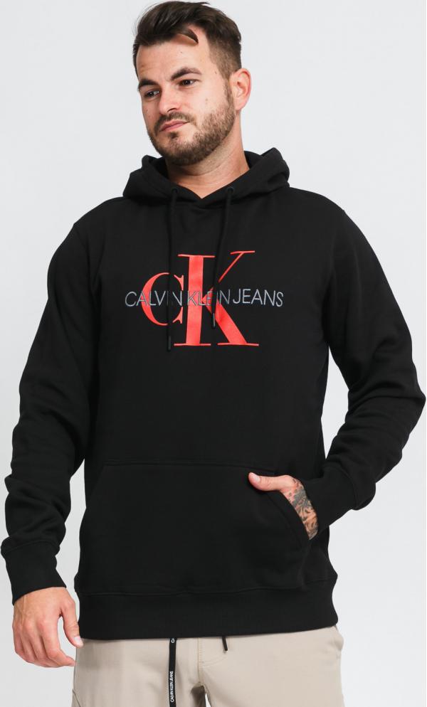 CALVIN KEIN JEANS M onogram Regular Fit Hoodie černá