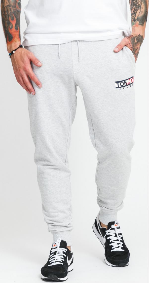 TOMMY JEANS  Entry Graphic Sweatpants melange šedé