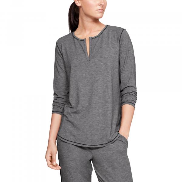 Under Armour Recovery Sleepwear Longsleeve Black