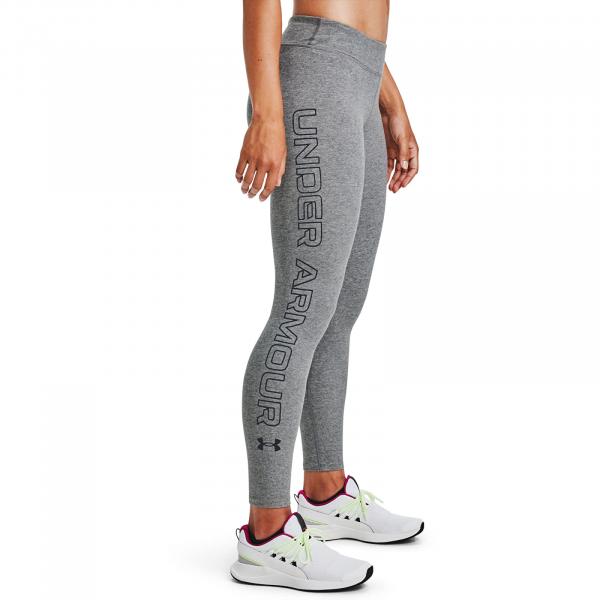 Legíny Under Armour Favorite Wm Leggings Carbon Heather/ Carbon Heather/ Black XS