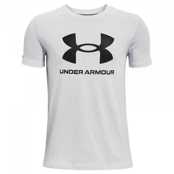 Under Armour Y Sportstyle Logo Ss Grey