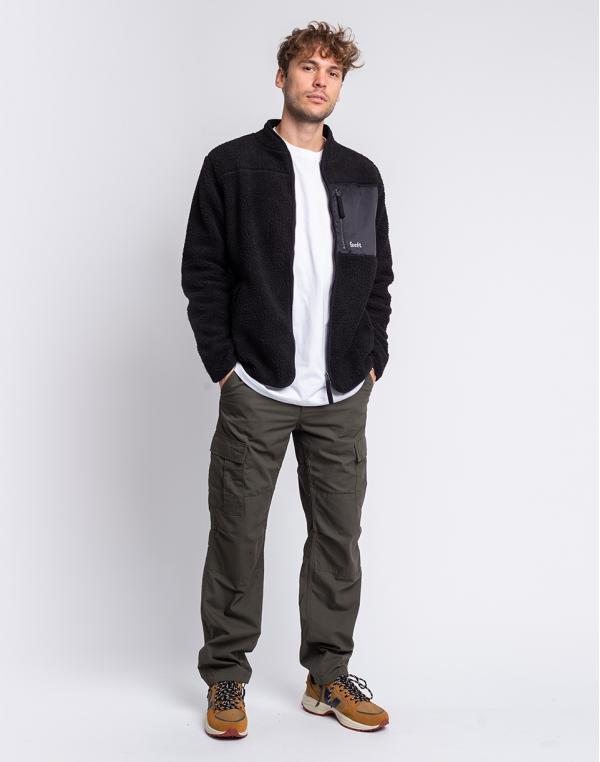 Forét Wolf Fleece Jacket BLACK M