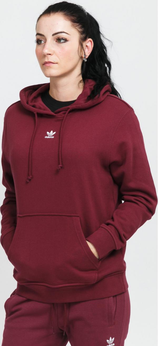 adidas Originals Hoodie vínová