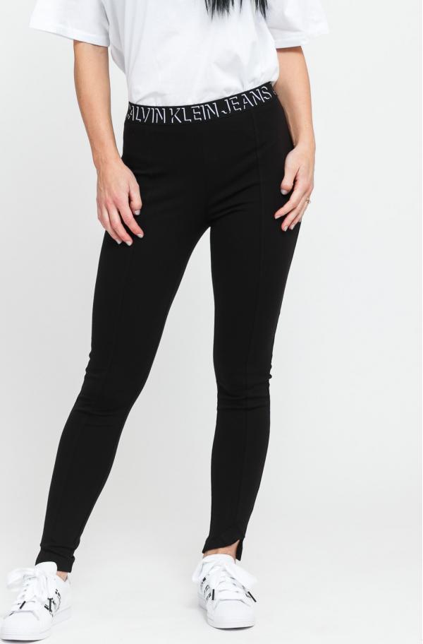 CALVIN KLEIN JEAN W ilano Logo Elastic egging černé