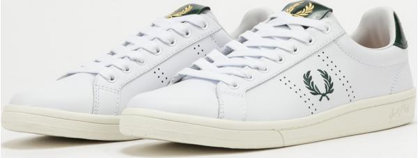 FRED PERRY B721 Leather Tab white