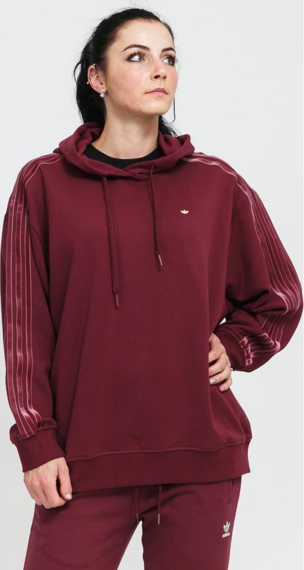 adidas Originals Hoodie vínová