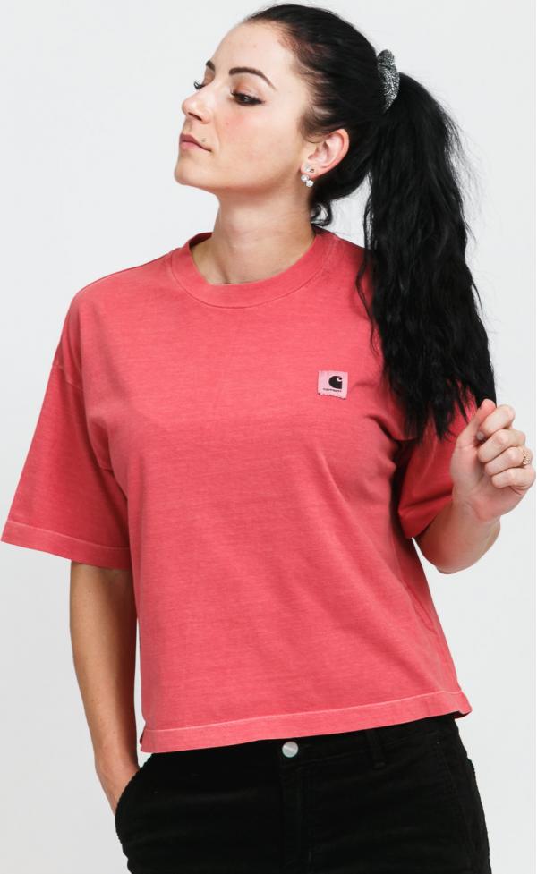 Carhartt WIP W Nelson Tee růžové
