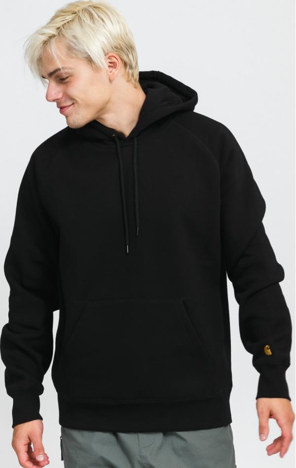 Carhartt WIP Hooded Chase Sweat černá