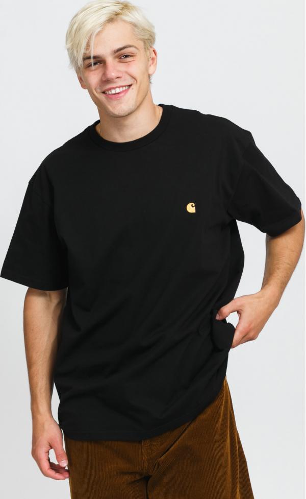 Carhartt WIP Script Embroidery Tee černé