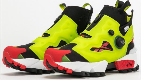 Reebok Instapump Fury x GTX black / aciyel / vecred