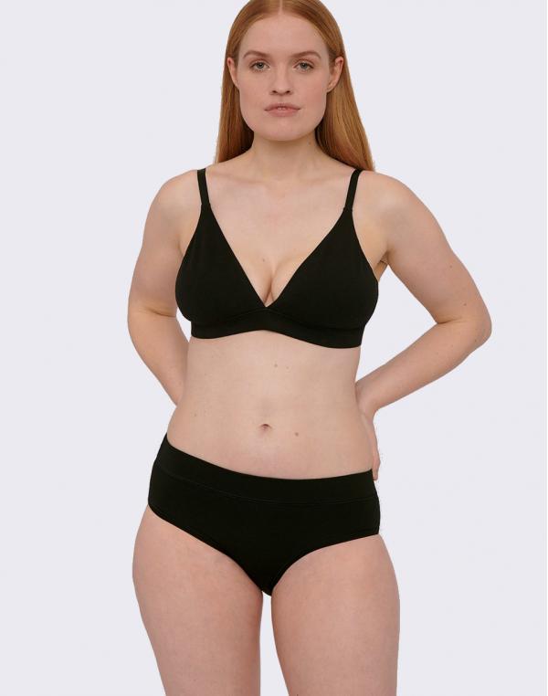Organic Basics Organic Cotton Briefs 2-pack Black S