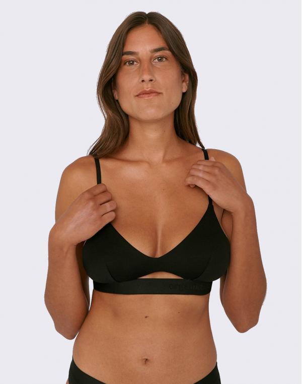 Organic Basics TENCEL™ Lite Bralette Black S