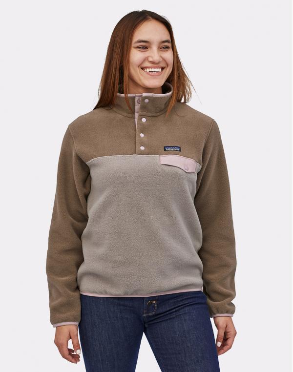 Patagonia W's LW Synch Snap-T P/O Furry Taupe S
