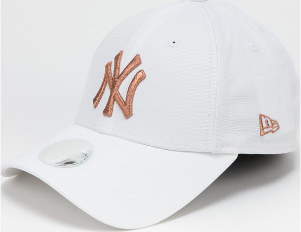 New Era 940W MLB Metallic NY bílá