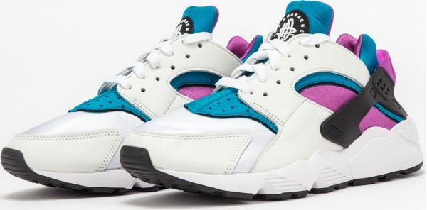 Nike Air Huarache white / aquatone - deep magenta