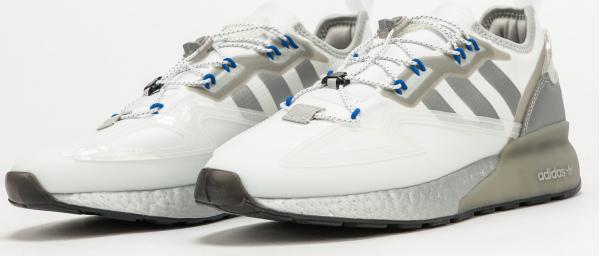 adidas Originals ZX 2K Boost ftwwht / silvmt / cblack