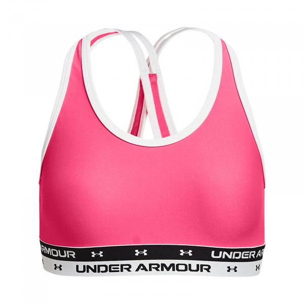 Under Armour Y Crossback Solid Pink
