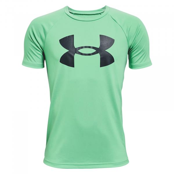 Under Armour Y Tech Big Logo Ss Green