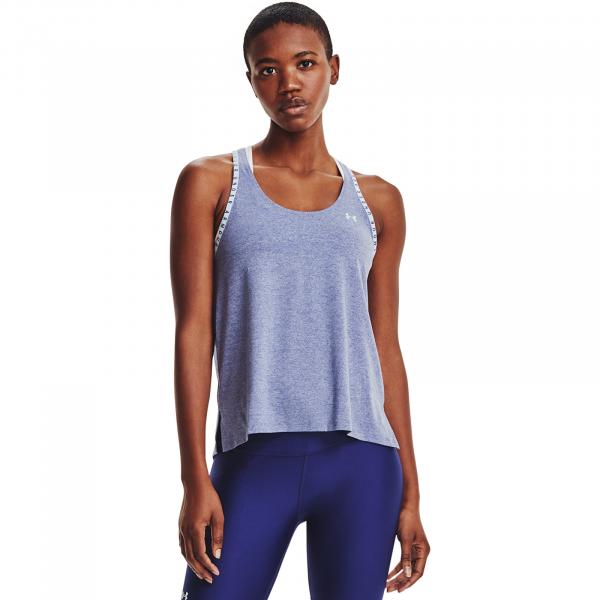 Under Armour Knockout Mesh Back Tank Blue