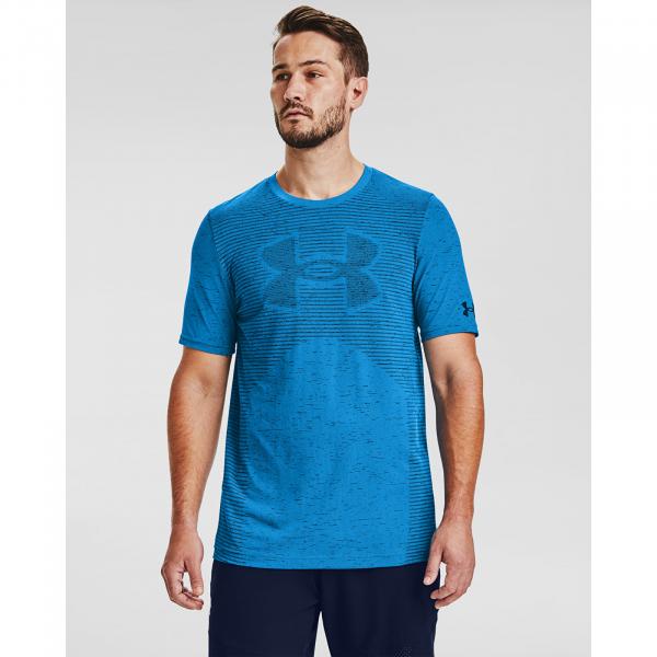 Under Armour Seamless Logo Ss Blue