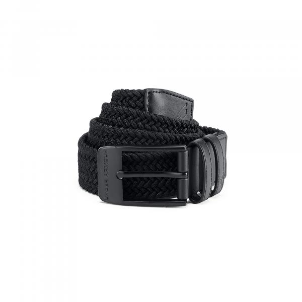 Under Armour Men'S Braided 2.0 Belt Black