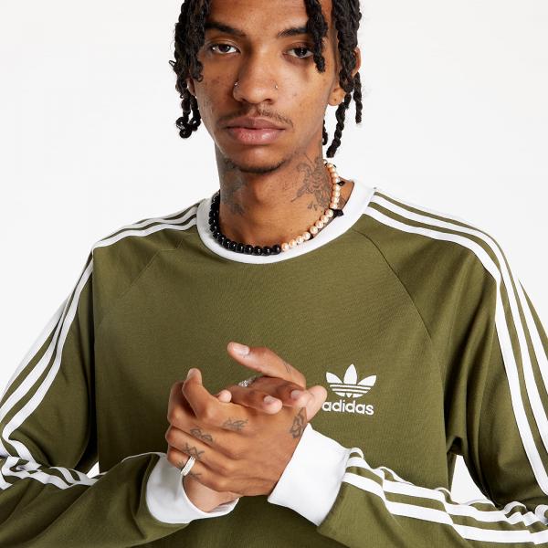 adidas 3-Stripes Ls Tee Focoli