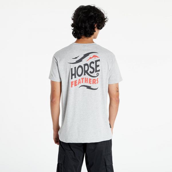 Horsefeathers Crest T-Shirt Ash